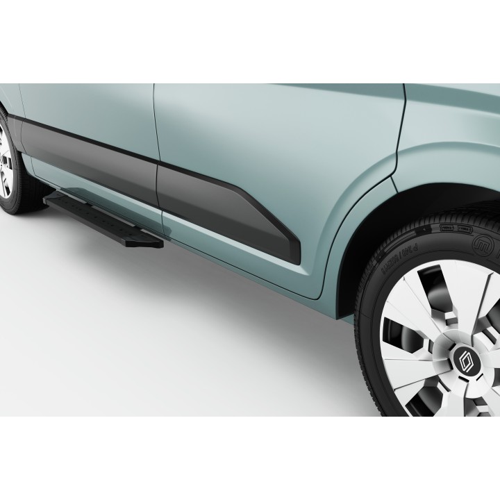Side Steps, Metec PRO Black, Renault Express 2024 - Present - EDK.ro