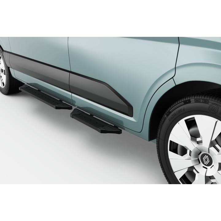 Side Steps, Metec PRO Black, Renault Express 2024 - Present - EDK.ro