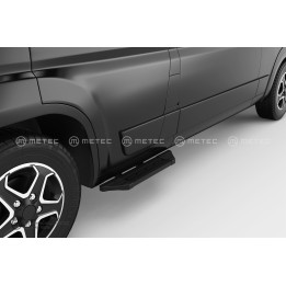 Side Steps, Metec PRO Black, Toyota ProAce 2024 - Present - EDK.ro