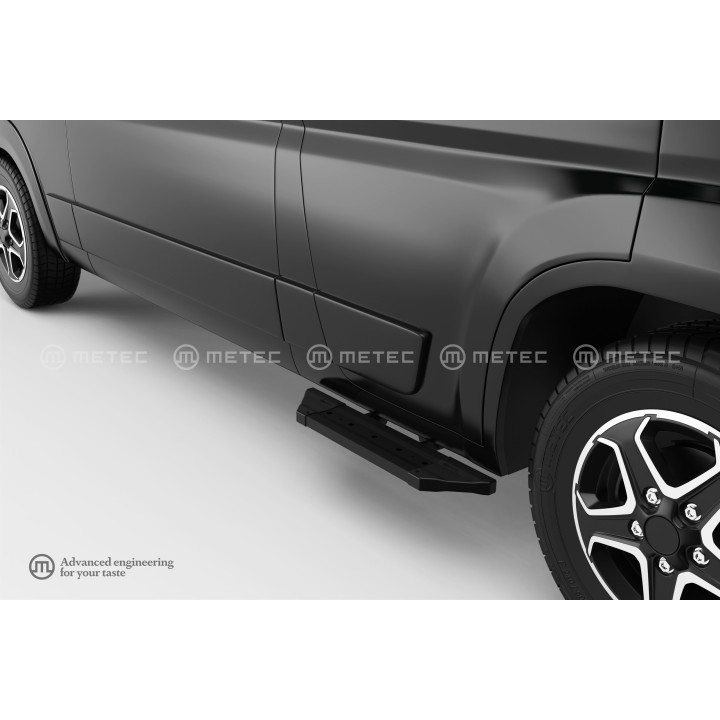 Praguri Laterale, Metec PRO Black, Toyota ProAce 2024 - Prezent - EDK.ro