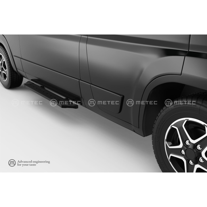 Side Steps, Metec PRO Black, Toyota ProAce 2024 - Present - EDK.ro