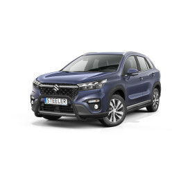 Bullbar Omologat RAR, Steeler 4x4 "A" Bar, Culoare Negru, Suzuki S-Cross 2021 - Prezent - EDK.ro