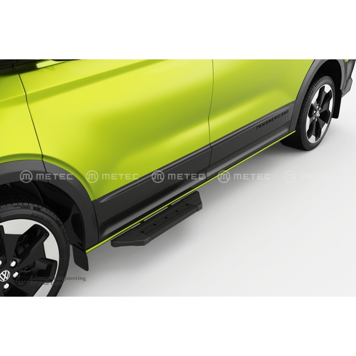 Side Steps, Metec PRO Black, Volkswagen Caddy 2024 - Present - EDK.ro