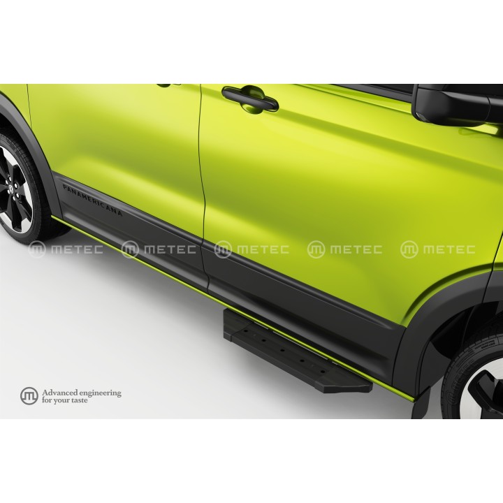 Side Steps, Metec PRO Black, Volkswagen Caddy 2024 - Present - EDK.ro