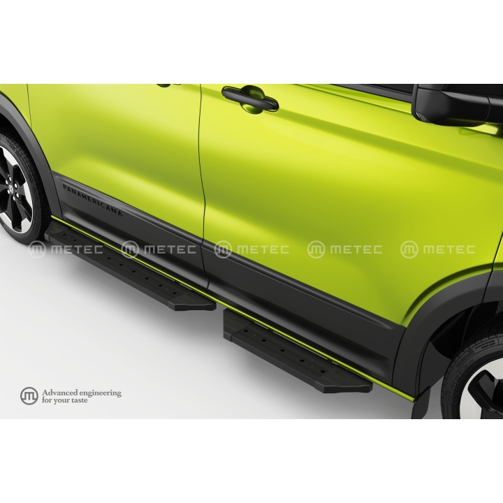 Side Steps, Metec PRO Black, Volkswagen Caddy 2024 - Present - EDK.ro