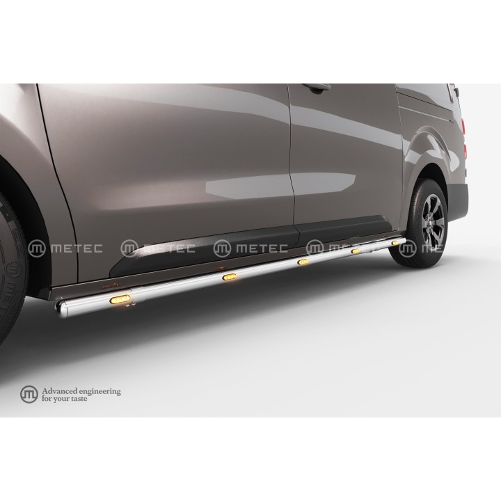 Side Steps, Metec, Toyota ProAce 2024 - Present - EDK.ro
