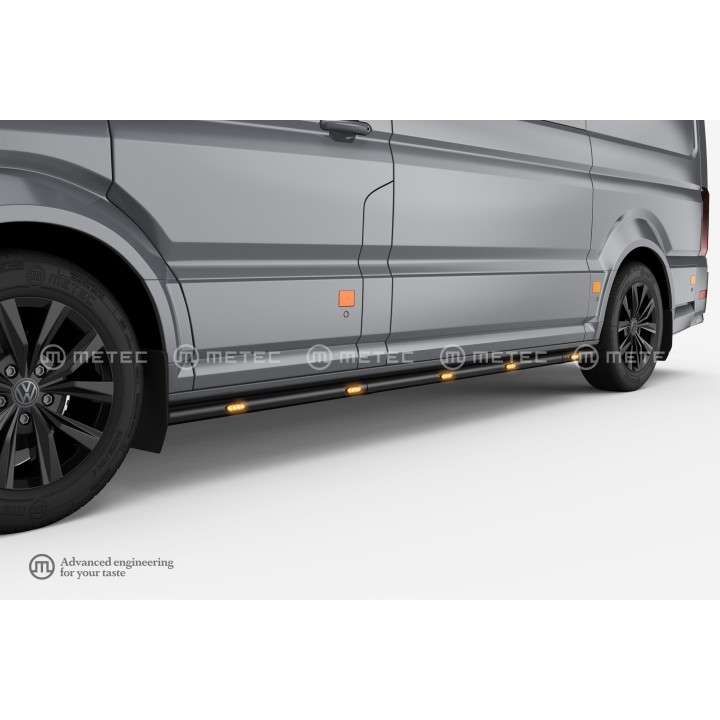 Side Steps, Metec, Volkswagen Caddy 2017 - Present - EDK.ro
