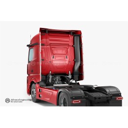 Cabin Side Protection Bars, Metec, Mercedes-Benz Actros 2011 - 2024 - EDK.ro