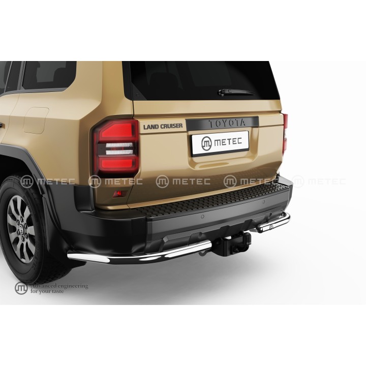Colțare de Protecție Spate, Metec Corner ø60, Toyota Land Cruiser 250 2024 - Prezent - EDK.ro