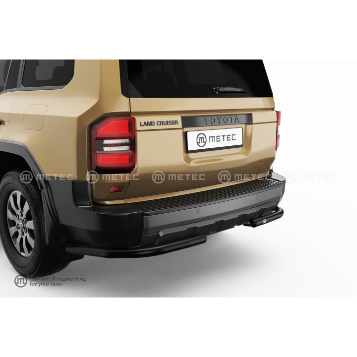 Rear Protection Corners, Metec Corner ø60, Toyota Land Cruiser 250 2024 - Present - EDK.ro