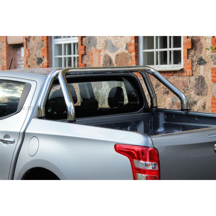 Stainless Steel Rollbar, Metec, Fiat Fullback 2016 - Present - EDK.ro