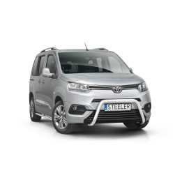 Bullbar Omologat RAR, Steeler 4x4 "A" Bar, Culoare Argintiu, Toyota ProAce City Verso 2019 - Prezent - EDK.ro
