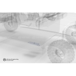 Skid Plate for Sensors, Metec, Ford Ranger 2023 - Present - EDK.ro