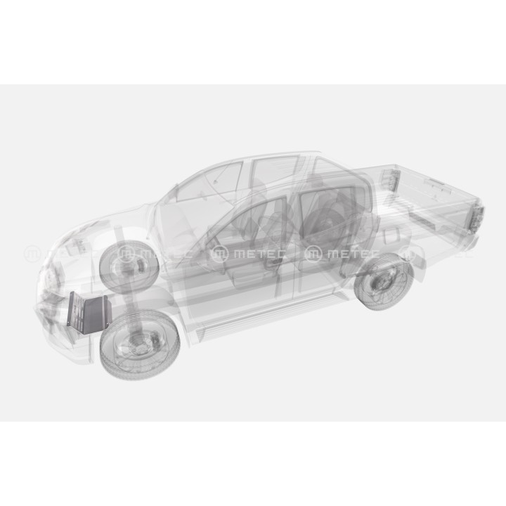 Scut Motor din Aluminiu, Metec, Mitsubishi L200 2019 - Prezent - EDK.ro