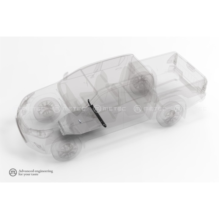 Scut Cutie de Viteze din Aluminiu, Metec, Toyota Hilux 2021 - Prezent - EDK.ro