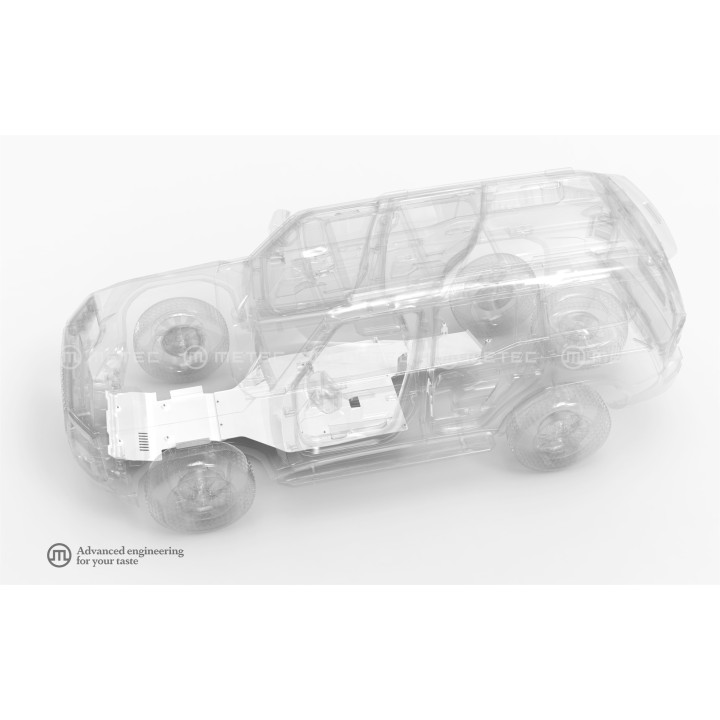 Scut Rezervor din Aluminiu, Metec, Toyota Hilux 2024 - Prezent - EDK.ro