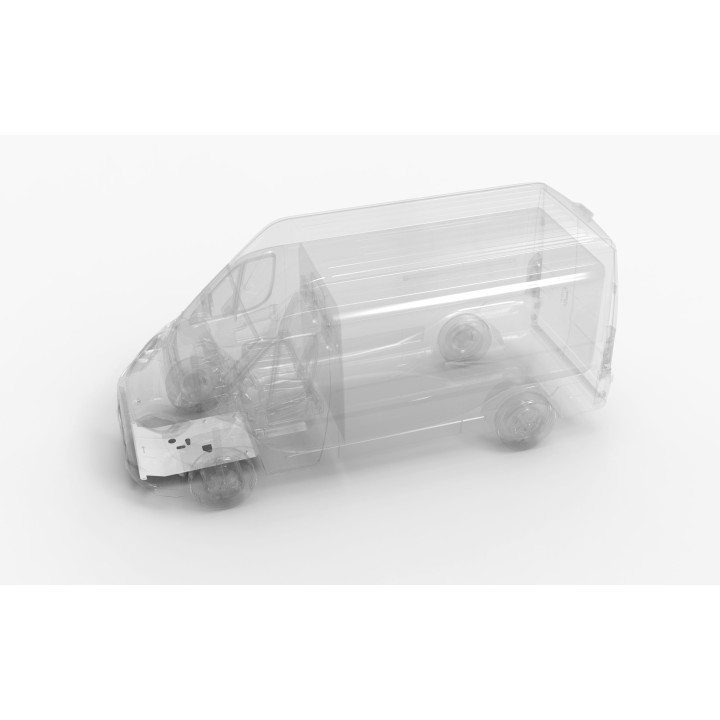 Scut Motor din Aluminiu, Metec, Fiat Ducato 2024 - Prezent - EDK.ro