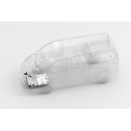 Aluminium Skid Plate for Engine, Metec, Ford Connect 2019 - Present - EDK.ro