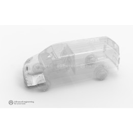 Aluminium Skid Plate for Engine, Metec, Peugeot Boxer 2024 - Present - EDK.ro