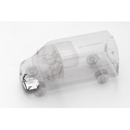 Aluminium Skid Plate for Engine, Metec, Renault Express 2019 - 2024 - EDK.ro