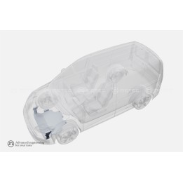 Scut Motor din Aluminiu, Metec, Volkswagen Caddy 2020 - Prezent - EDK.ro