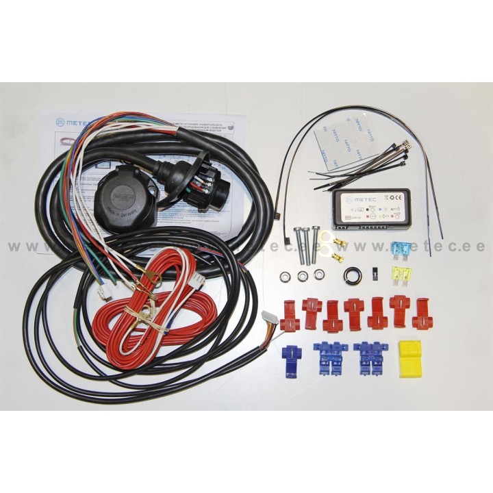 Electric Cable Kit for LED Projectors, Metec Trailer wiringkit 13pin - EDK.ro