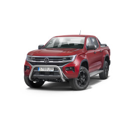 EC Homologated Bullbar, Steeler 4x4 "A" Bar, Color Silver, Volkswagen Amarok 2023 - Present - EDK.ro