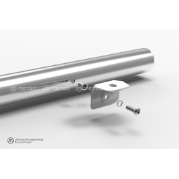 Kit de Integrare Proiectoare LED Omologate, Metec Light holder plate bolted 70mm tube - EDK.ro