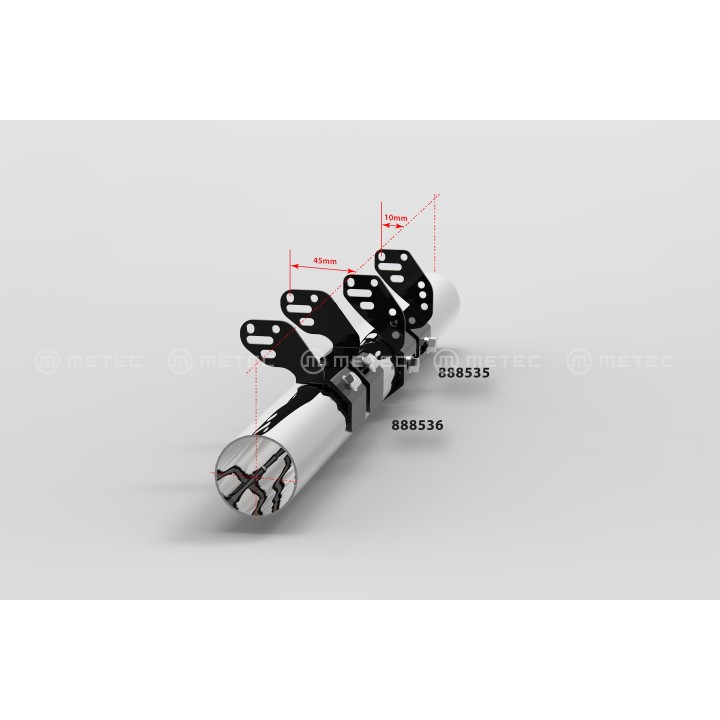EC Approved LED Projector Integration Kit, Metec LED bar fixation kit - EDK.ro