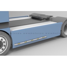 LED Light Bar, Metec 1200 mm, 5x Amber - EDK.ro