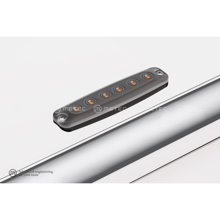 Lumină LED de Avertizare, Metec Flasher, Galben - EDK.ro