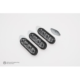 EC Approved LED Position Light Projector, Metec 3 x Starter Kit, Amber - EDK.ro