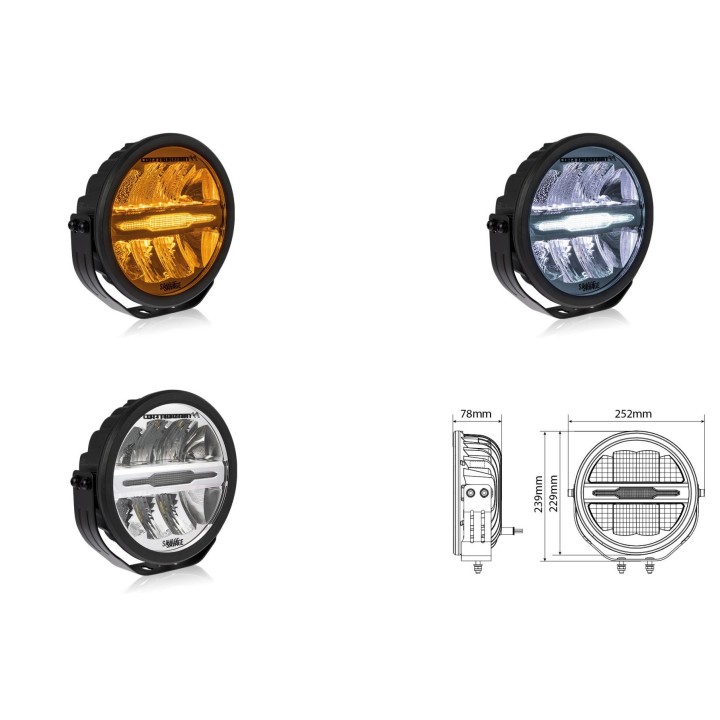 EC Approved LED Projector, Metec SAVAGE 9 - EDK.ro