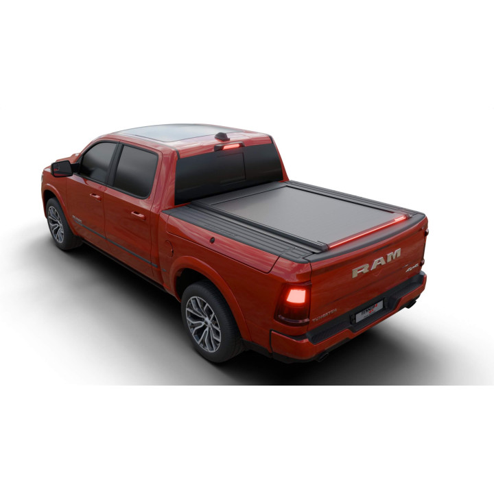 Spring Assisted Roll Top Tonneau Bed Cover, Tessera 4x4 Roll+, Dodge RAM 1500 Bed Length 5.7 Feet + RamBox 2019 - Present - EDK.