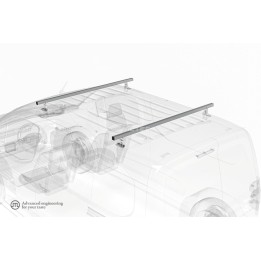 Bare Transversale de Plafon, Metec Set H2 Plafon, Toyota ProAce 2024 - Prezent - EDK.ro