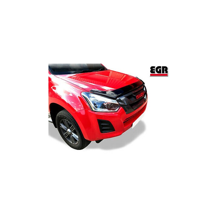 Hood Wind Deflector, EGR Bug Shield, Isuzu D-Max Single Cab 2017 - 2019 - EDK.ro