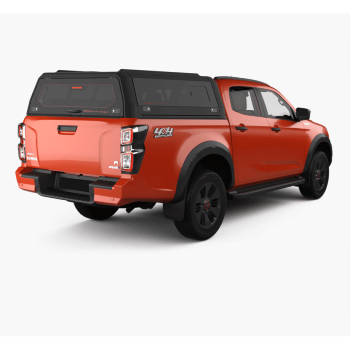 Hardtop Bed Cover, Rhinoman Xtreme, Isuzu D-Max Double Cab 2020 - Present - EDK.ro