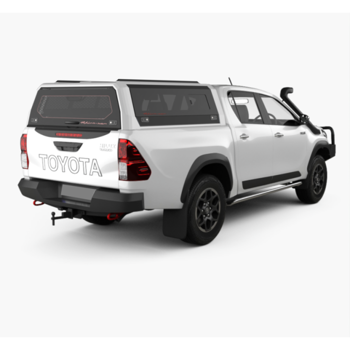 Hardtop Bed Cover, Rhinoman Xtreme, Toyota Hilux Double Cab 2016 - Present - EDK.ro
