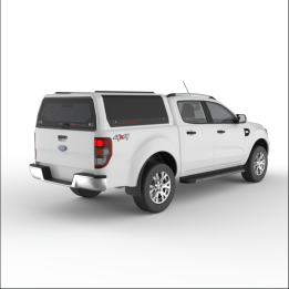 Închidere de Benă Tip Hardtop, Rhinoman Xpedition, Ford Ranger Cabină Dublă 2012 - 2022 - EDK.ro
