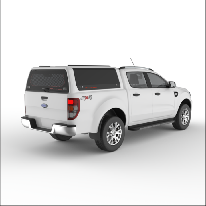Închidere de Benă Tip Hardtop, Rhinoman Xpedition, Ford Ranger Cabină Dublă 2012 - 2022 - EDK.ro