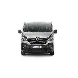 EC Homologated Bullbar, Steeler 4x4 Light Bar, Color Black, Renault Trafic 2019 - 2021 - EDK.ro