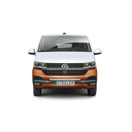 Bullbar Omologat RAR, Steeler 4x4 Light Bar, Culoare Argintiu, Volkswagen Transporter T6.1 2019 - Prezent - EDK.ro