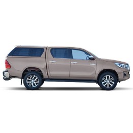 Hardtop Bed Cover, Sigma Type-E+, Toyota Hilux Double Cab 2016 - Present - EDK.ro