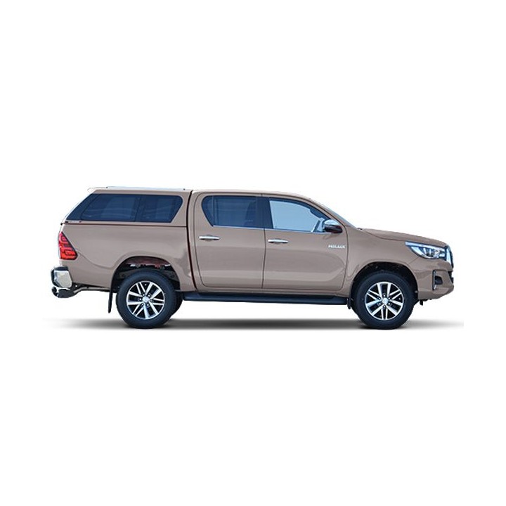 Hardtop Bed Cover, Sigma Type-E+, Toyota Hilux Double Cab 2016 - Present - EDK.ro