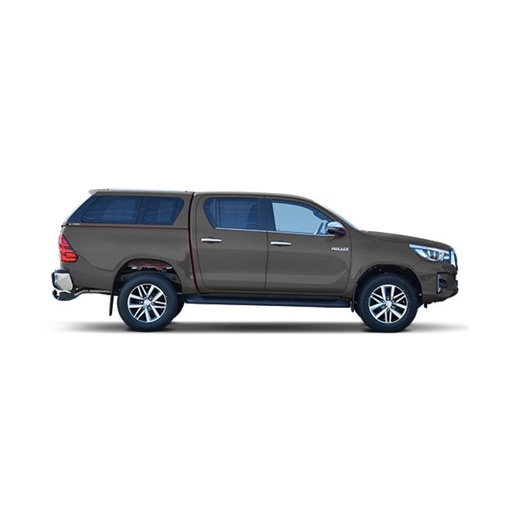 Hardtop Bed Cover, Sigma Type-E+, Toyota Hilux Double Cab 2016 - Present - EDK.ro