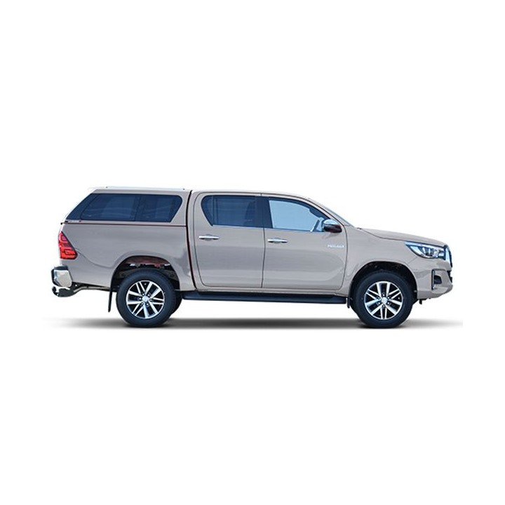 Hardtop Bed Cover, Sigma Type-E+, Toyota Hilux Double Cab 2016 - Present - EDK.ro