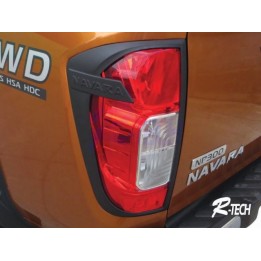 Tail Light Custom Trim, R-Tech, Nissan Navara Extra Cab 2016 - Present - EDK.ro