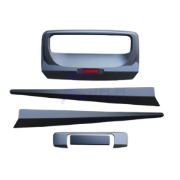 Door Handle Custom Trim, Maxliner, Ford Ranger Raptor Single Cab 2016 - Present - EDK.ro