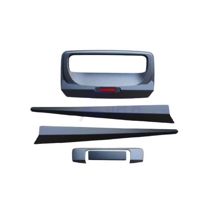 Door Handle Custom Trim, Maxliner, Ford Ranger Raptor Single Cab 2016 - Present - EDK.ro