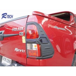 Tail Light Custom Trim, R-Tech, Toyota Hilux 2016 - 2019 - EDK.ro